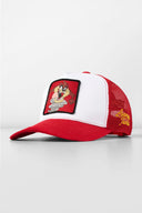 9135 - Looney Tunes Patch Trucker Hats Taz H - Unmatched Kicks-YOUNG LA