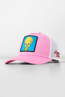 9135 - Looney Tunes Patch Trucker Hats Tweety H - Unmatched Kicks-YOUNG LA