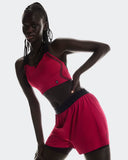 3" Performance 2/1 Shorts Grenadine | Black