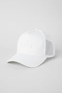 District Trucker Hat White/White