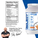 Isoject Whey Protein Isolate Powder