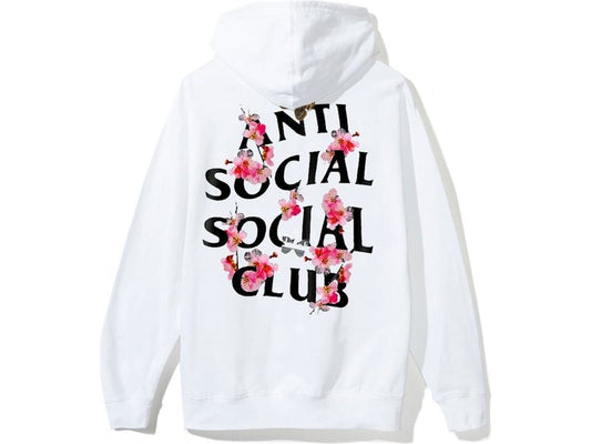 Anti Social Social Club Kkoch Hoodie 'WHITE'