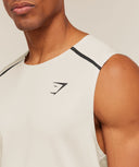 Arrival Contrast Tank regular Tinted White/Pebble Grey