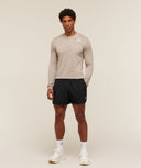 Arrival Long Sleeve T-Shirt slim fit Chalk Beige/Lifestyle Brown
