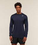 Arrival Long Sleeve T-Shirt slim fit Heavy Blue