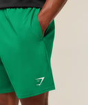 Arrival 7" Shorts slim fit Track Green