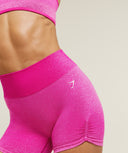 Blush Seamless Shorts Super-Set Pink/Focus Pink