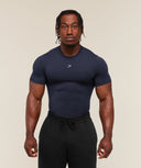 Super Soft Muscle Tee muscle fit Heavy Blue