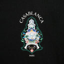 Casablanca Hotel Emblem Short Sleeve Tee Black