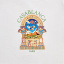 Casablanca Egyptian L'Arche Short Sleeve Tee White