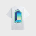 Casablanca L'Arche Short Sleeve Tee White