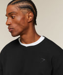 Campus Crest Sweatshirt regular Black