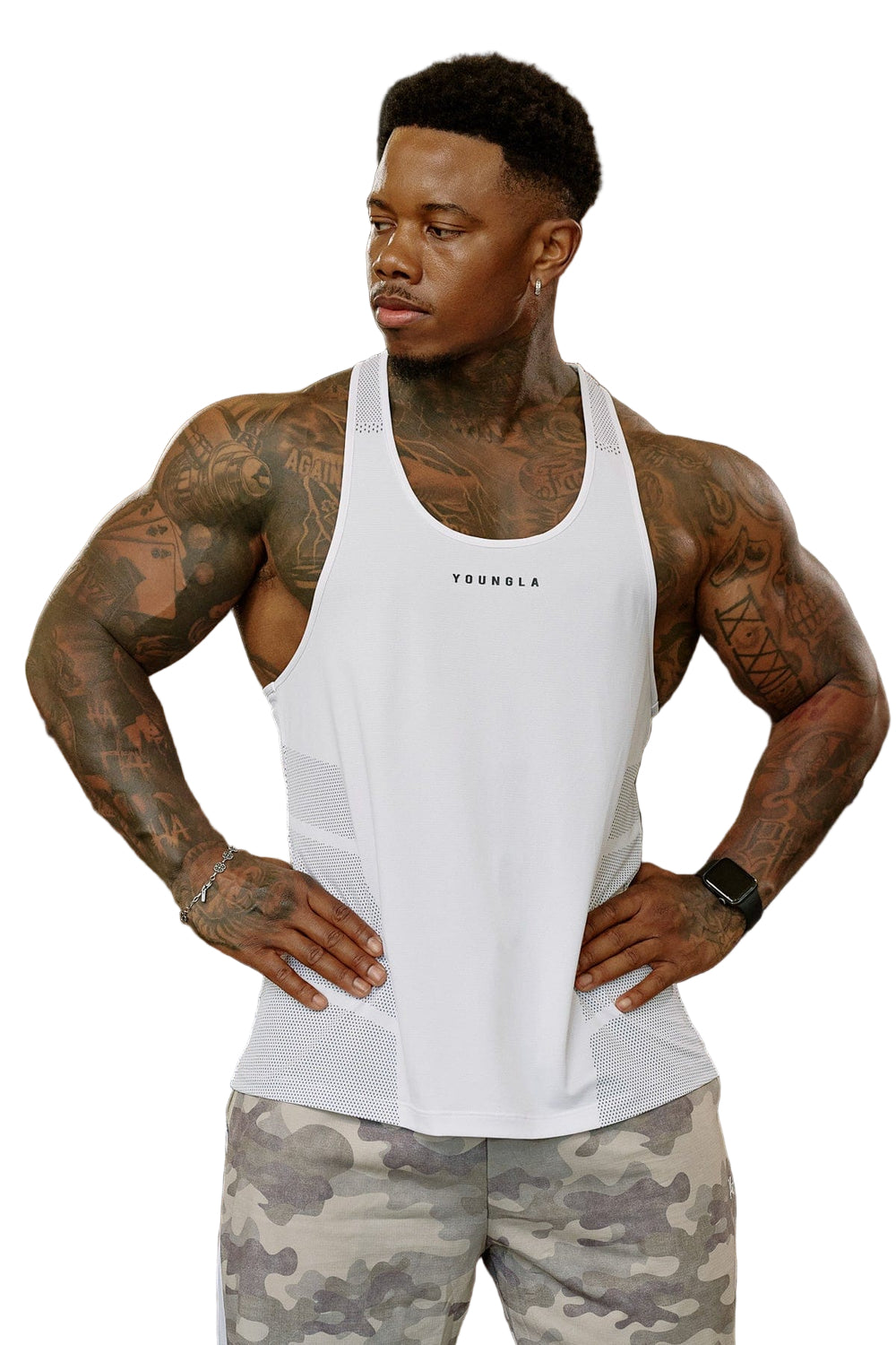 3042 - Kinetic Workout Stringers White