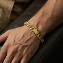 10mm Cuban Link Bracelet - Gold RG3002