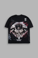 APEX PREDATOR "SIDE BY SIDE" SERIES PREMIUM OVERSIZED TEE IN BLACK