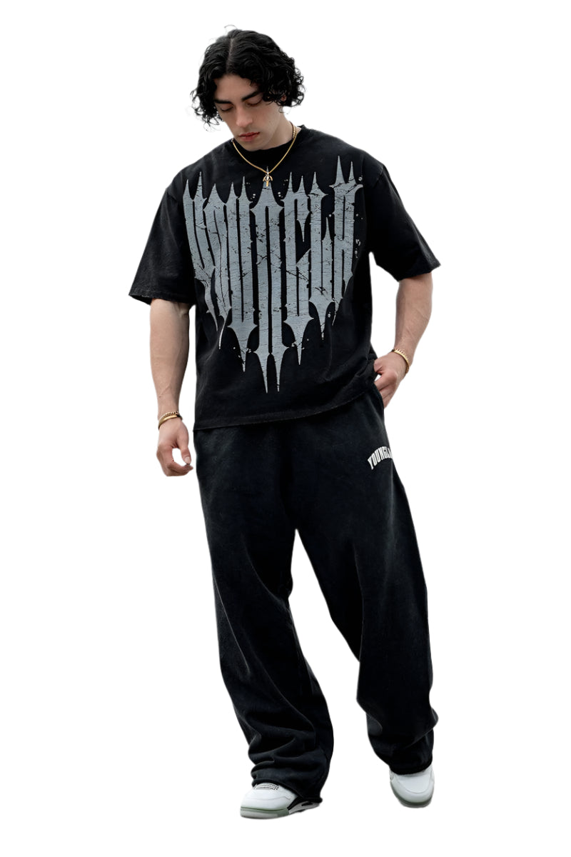 YOUNG LA 4156 - Revenge Tees Black Wash