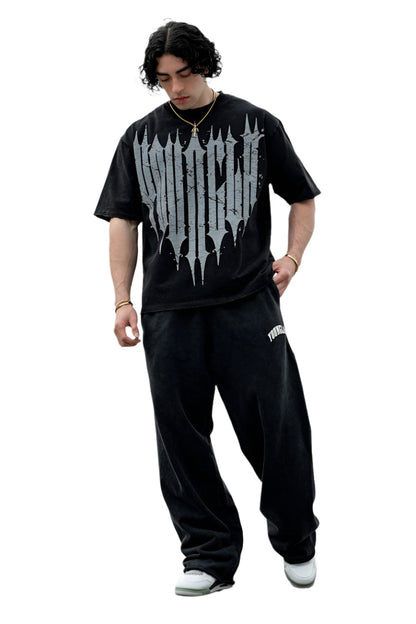 YOUNG LA 4156 - Revenge Tees Black Wash