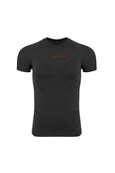 465 Superhero Compression Tees Black