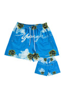 141 The Block Party Shorts Signature Clouds