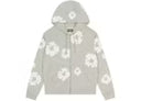 Denim Tears Cotton Wreath Zip Hoodie Grey