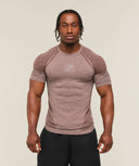 Devant Seamless T-Shirt slim fit Espresso Brown