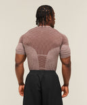 Devant Seamless T-Shirt slim fit Espresso Brown