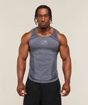 Devant Seamless Tank slim fit Heavy Blue
