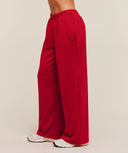 Lifting Dipped Waistband Pants regular Carmine Red