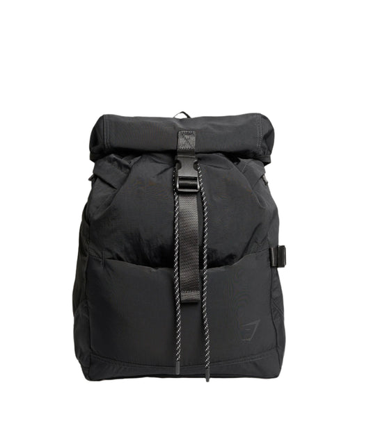 Gymshark Drawstring Backpack - Black