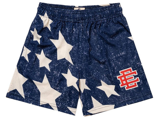 ERIC EMANUEL EE BASIC SHORT DENIM STARS