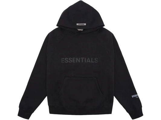 ESSENTIALS SS20 BLACK HOODIE