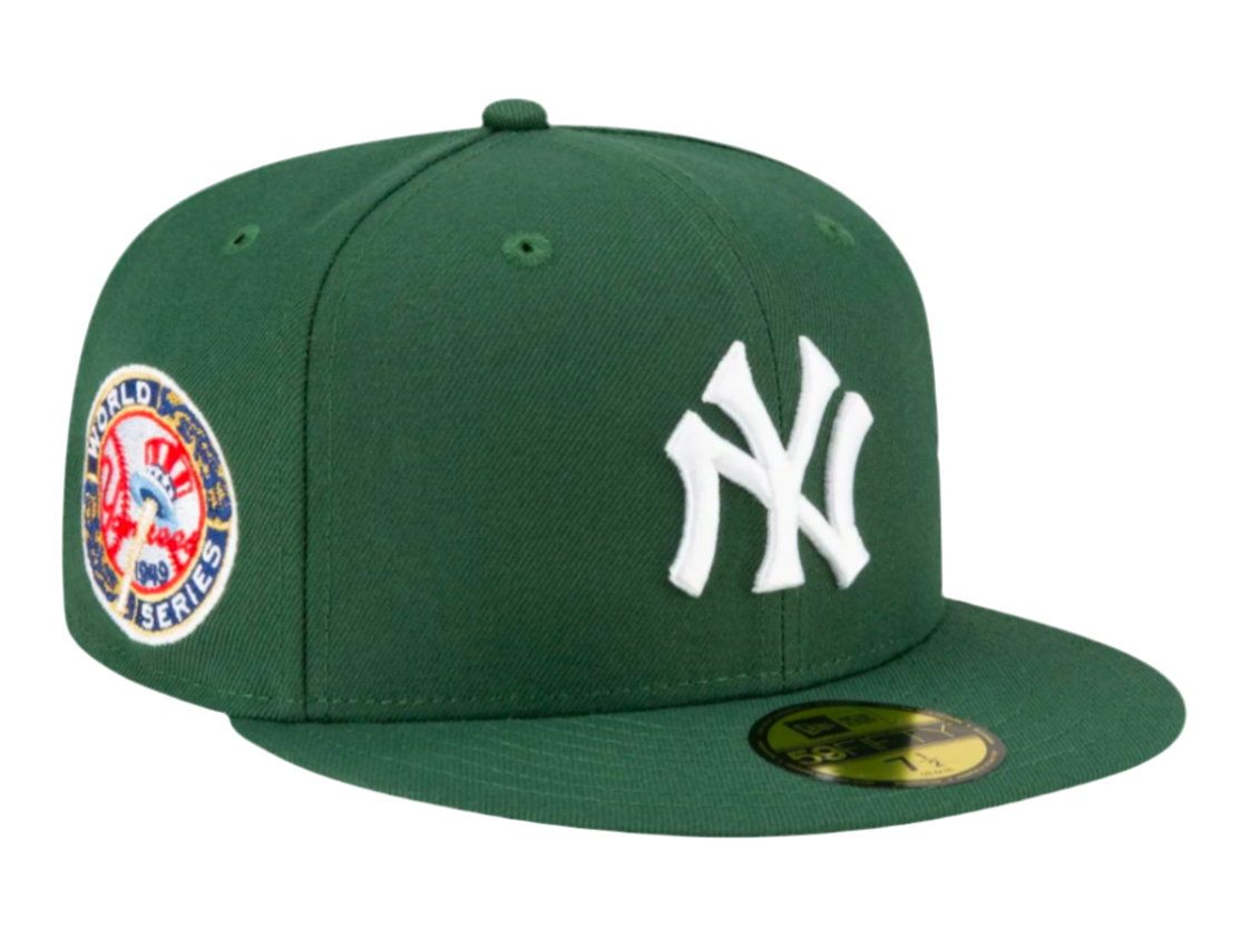 New York Yankees MLB Color Flip Green 59FIFTY Fitted Cap