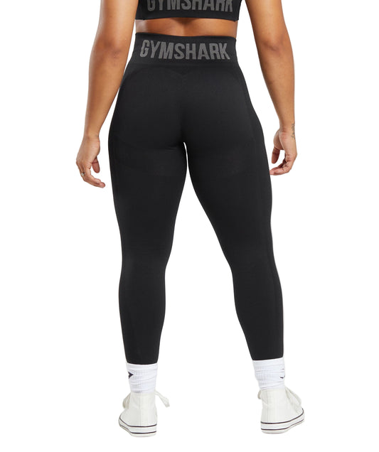 Flex High Waisted Leggings Black