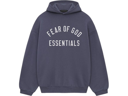 Fear of God Essentials Fleece Hoodie Marine