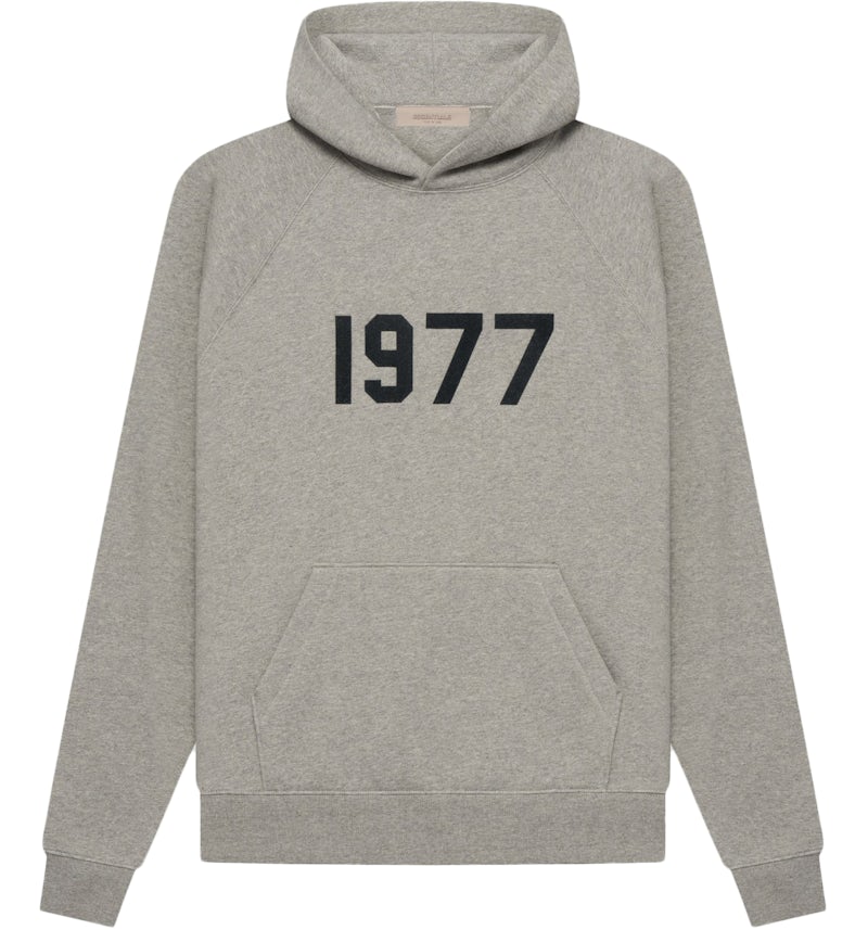 FEAR OF GOD ESSENTIALS 1977 DARKOATMEAL HOODIE