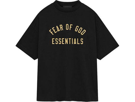 Fear of God Essentials Jersey Crewneck Tee Black