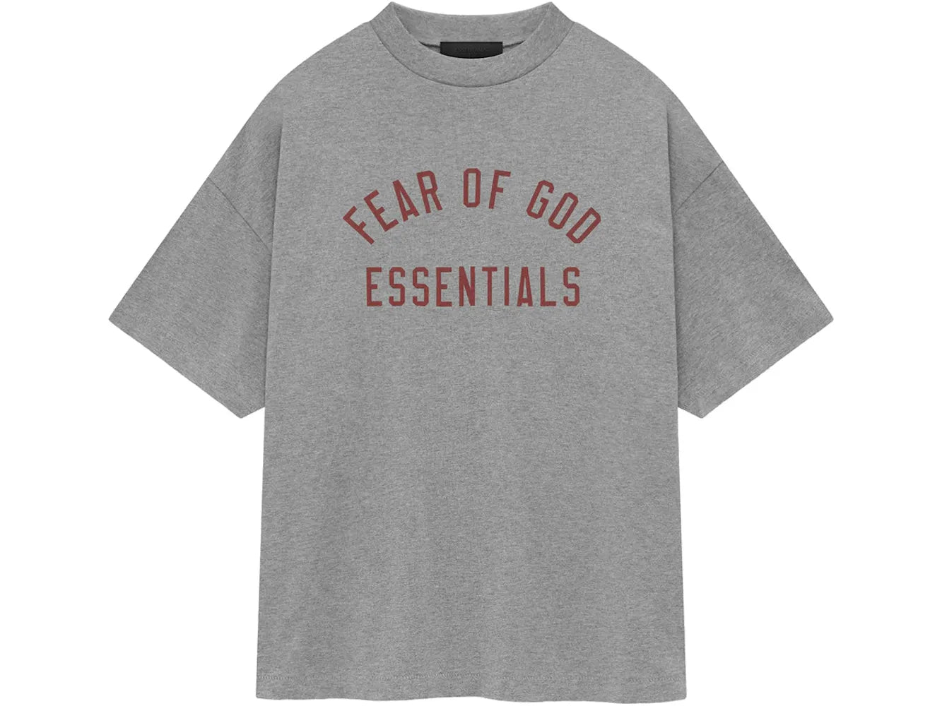 Fear of God Essentials Jersey Crewneck Tee Dark Heather