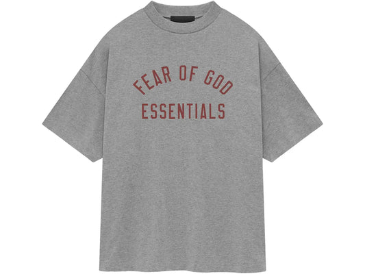 Fear of God Essentials Jersey Crewneck Tee Dark Heather