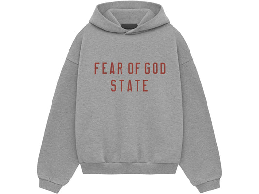 Fear of God Essentials Fleece Hoodie Dark Heather