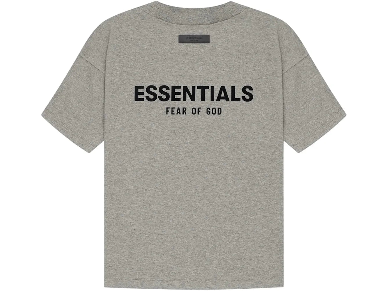 ESSENTIALS DARK OATMEAL TEE