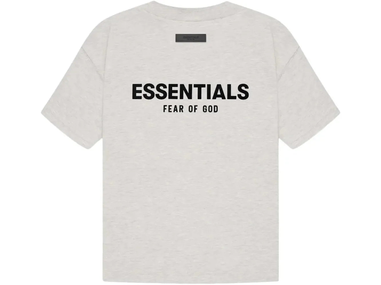 ESSENTIALS LIGHT OATMEAL TEE