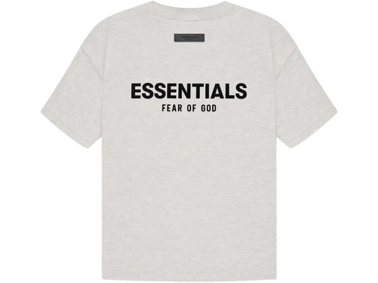 ESSENTIALS LIGHT OATMEAL TEE