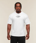 Faded Collegiate Graphic T-Shirt oversized fit White