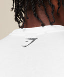 Faded Collegiate Graphic T-Shirt oversized fit White
