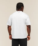 Faded Collegiate Graphic T-Shirt oversized fit White