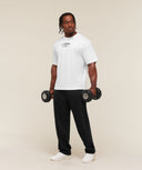 Faded Collegiate Graphic T-Shirt oversized fit White