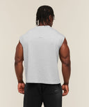 GSLC Cut off tank boxy fit Bros Soft Grey Marl