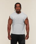 GSLC Cut off tank boxy fit Bros Soft Grey Marl