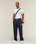 GSLC Taped Straight Leg Track Pants oversized fit Heavy Blue