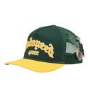 Godspeed Forever Trucker Hat Green/Yellow